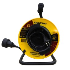 Подовж на котуш DOZER б/з 25м(2*2,5)з винос розетк