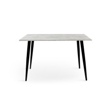 Стіл Гейт 120/80*75, індастріал /чорні ноги