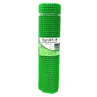 Сітка пласт. для огорожі"AgroStar"20*20мм(1*20м)К*