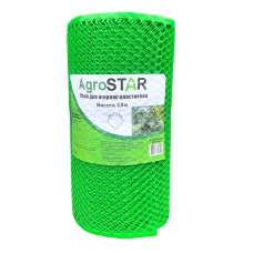 Сітка плас.для огорожі"AgroStar"15*15мм(0,5*50м)Р*
