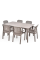 Набір садових меблів HECHT SAMANA SET BEIGE 6