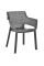 Садове крісло HECHT ELISA GRAPHITE CHAIR