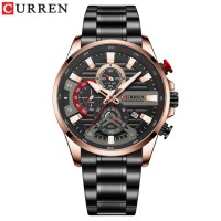 Часы наручные Curren 8415 Black-Gold