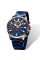 Годинник наручний Curren 8415 Blue-Gold