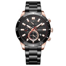 Curren 8417 Black-Gold
