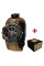 Годинник наручний Patriot 005CMGRSU ЗСУ Зелений камуфляж Паракордовий ремінець Khaki + Коробка.