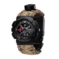 Patriot 005BKSU ЗСУ Чорні Паракордовий ремінець Desert Camo + Коробка Patriot 005BKSU ЗСУ Чорні Паракордовий ремінець Desert Camo + Коробка