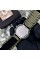 Годинник наручний Patriot 005CMGRSU ЗСУ Зелений камуфляж Паракордовий ремінець Army Green + Коробка.