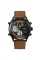 Годинник наручний Patriot 017BKBR Тризуб золото Black-Brown