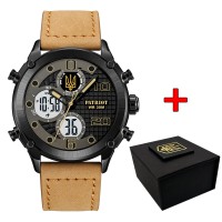 Patriot 017BKLTBN Тризуб злото Black-Light Brown
