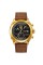 Часы наручные Patriot 016 Gold-Black-Brown Тризуб золото