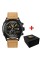 Часы наручные Patriot 016 Black-Light Brown Тризуб золото