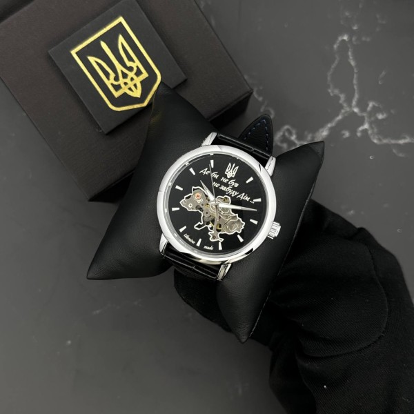 Годинник наручний Patriot 022SIBK Mechanic Де би не був Silver-Black.