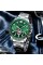 Годинник наручний Curren 8418 Silver-Green