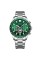 Годинник наручний Curren 8418 Silver-Green