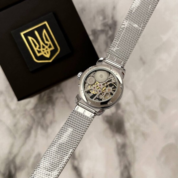 Годинник наручний Patriot Silver-Black Де би не була
