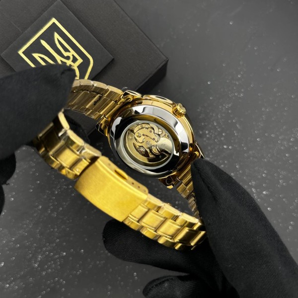 Patriot 022-3D Не Забуду Дім Gold-Black Steel