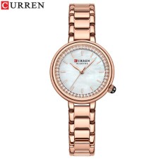 Годинник наручний Curren 9089 Gold-White