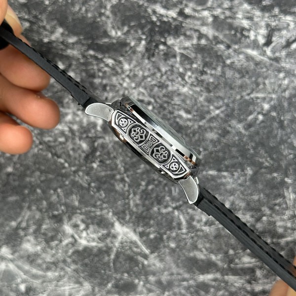 Часы наручные Patriot 021-3D Скелетон Не забуду дім Silver-White