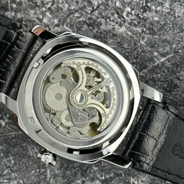 Часы наручные Patriot 021-3D Скелетон Не забуду дім Silver-Black