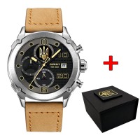 Patriot 016 Тризуб золото Silver Light Brown