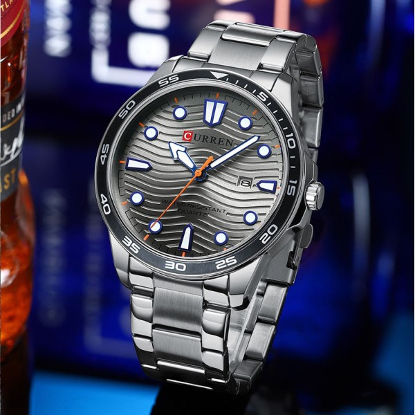 Curren 8426 Silver-Grey