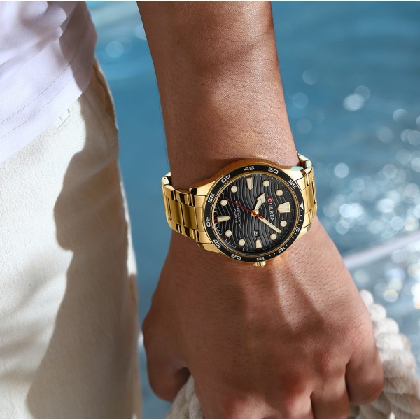 Curren 8426 Gold-Black