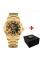 Часы наручные Ukrwatch 024GD Тризуб золото Gold