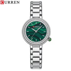 Годинник наручний Curren 9089 Silver-Green