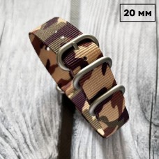 Ремешок Nato CCE Camo 20 мм