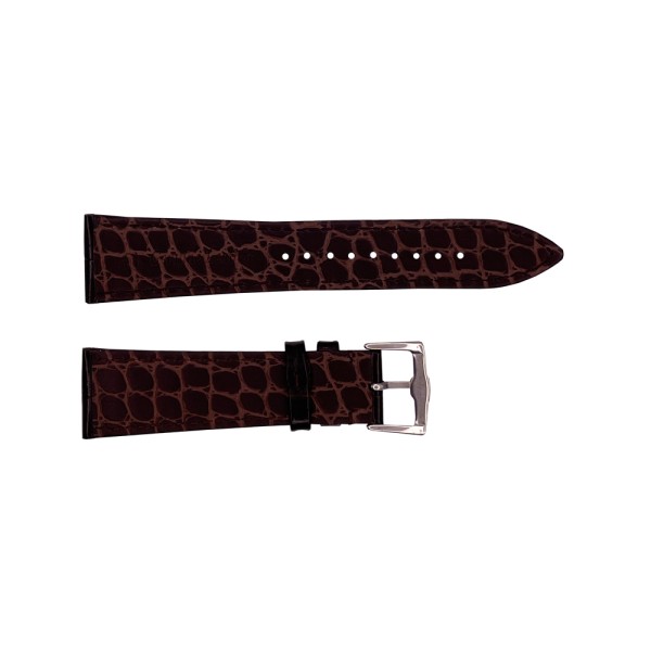Шкіряний ремінець Premium 22х18 мм. Brown