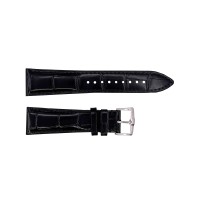 Кожаный ремешок Premium 20х18 мм. Black