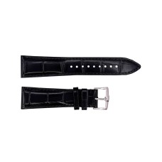 Кожаный ремешок Premium 24х22 мм. Black