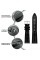 Шкіряний ремінець Premium 18х16 мм. Black