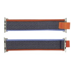 Нейлоновый ремешок 42/44/45/49 мм Blue-Orange
