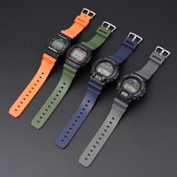 Ремінець для Casio G-Shock DW-6900 Army Green SI
