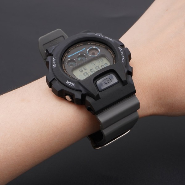 Ремінець для Casio G-Shock DW-6900 Gray BK