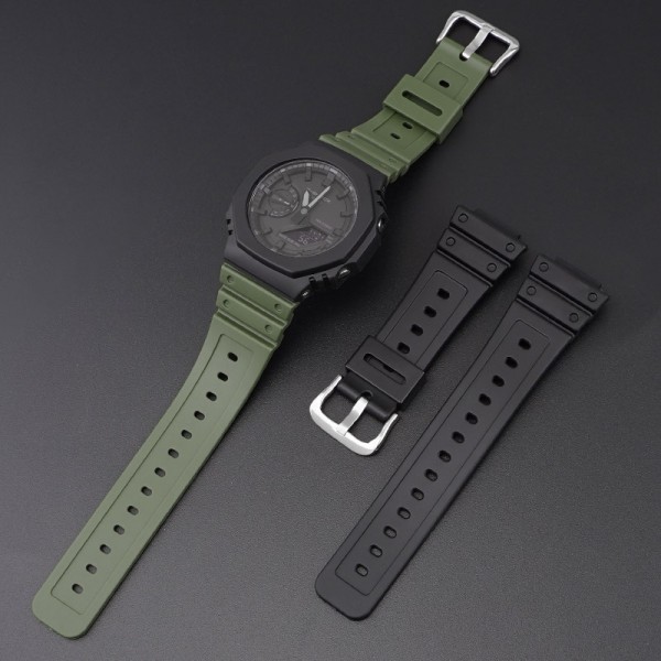 Ремінець для Casio G-Shock GA-2100 Black SI