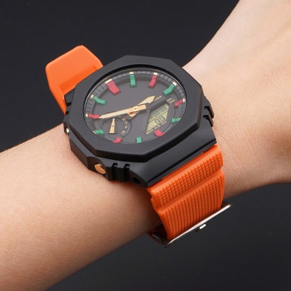 Ремінець для Casio G-Shock GM-2100 Orange SI