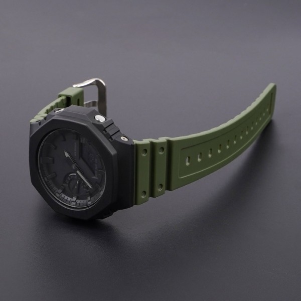 Ремешок для Casio G-Shock GA-2100 Army Green SI