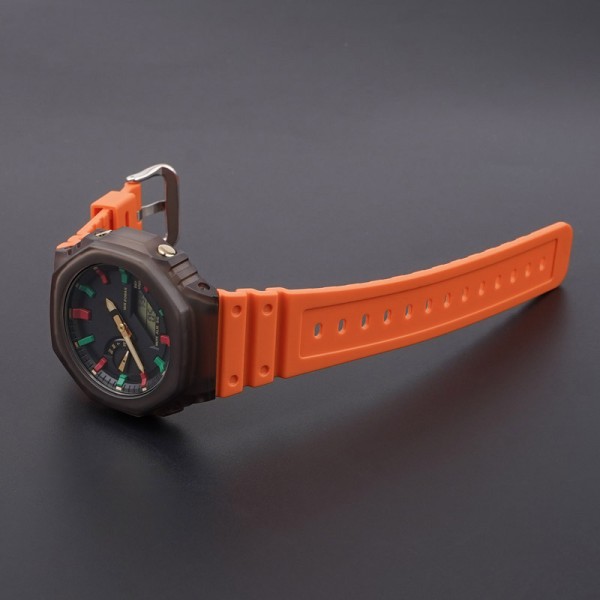 Ремінець для Casio G-Shock GA-2100 Orange SI