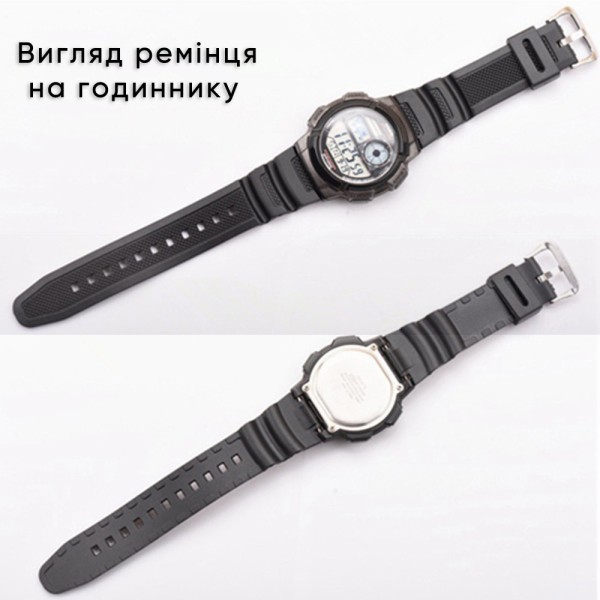 Ремешок для Casio G-Shock AE-1000/1200 White BK