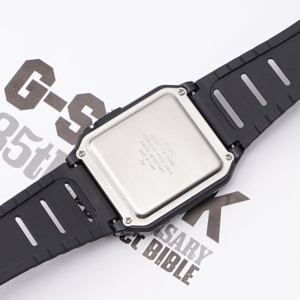 Ремінець для Casio G-Shock CA-53W 20mm Black BK