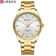Годинник наручний Curren 8425 Gold-White