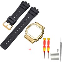 Ремешок + безель (рант) для Casio G-Shock GMW-B5000 Black GD