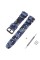Ремінець для Casio G-Shock AQ-S800/AE-1200 Camo Dark Blue BK