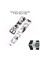 Ремінець для Casio G-Shock AQ-S800/AE-1200 Camo White BK