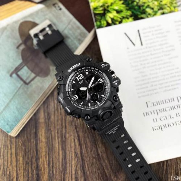 Годинник наручний Skmei 1155 Black