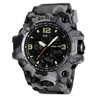 Часы наручные Skmei 1155B Military Gray
