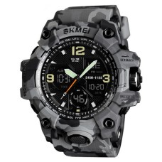 Годинник наручний Skmei 1155B Military Gray